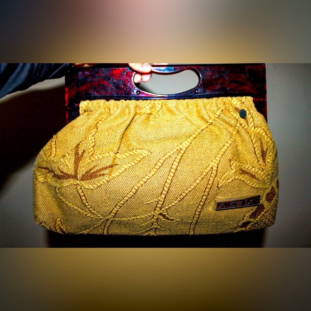 Aba clutch purse